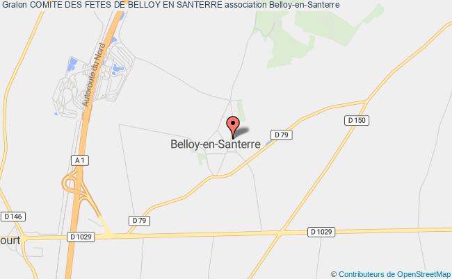 plan association Comite Des Fetes De Belloy En Santerre Belloy-en-Santerre