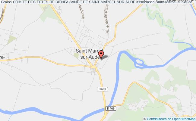 plan association Comite Des FÊtes De Bienfaisance De Saint Marcel Sur Aude Saint-Marcel-sur-Aude