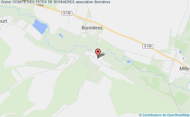 plan association Comite Des Fetes De Bonnieres Bonnières