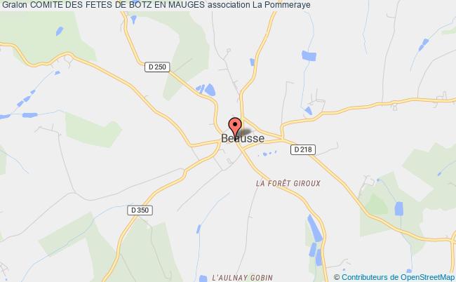 plan association Comite Des Fetes De Botz En Mauges Mauges-sur-Loire