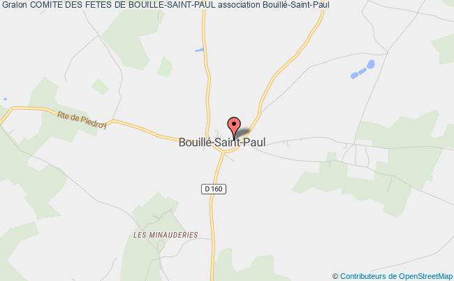 plan association Comite Des Fetes De Bouille-saint-paul Val-en-Vignes