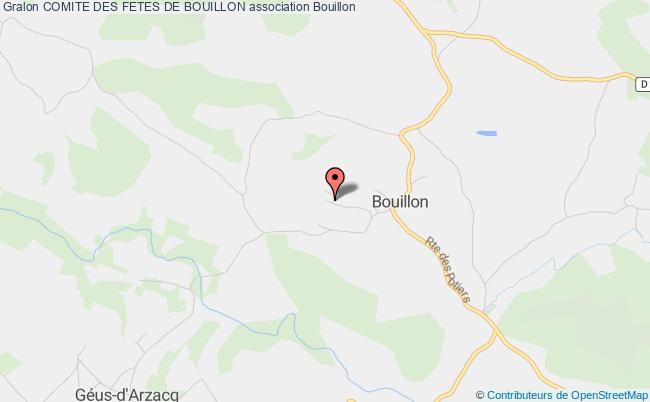 plan association Comite Des Fetes De Bouillon Bouillon