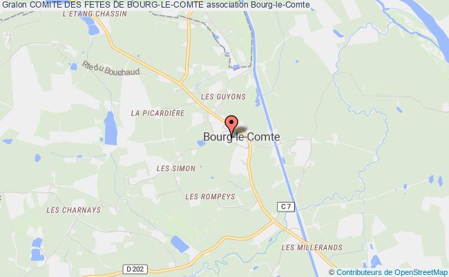 plan association Comite Des Fetes De Bourg-le-comte Bourg-le-Comte