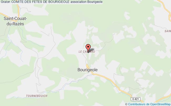 plan association Comite Des Fetes De Bourigeole Bourigeole
