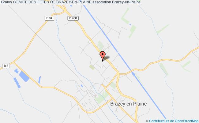 plan association Comite Des Fetes De Brazey-en-plaine Brazey-en-Plaine