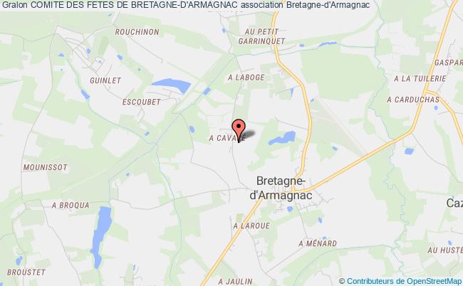 plan association Comite Des Fetes De Bretagne-d'armagnac Bretagne-d'Armagnac