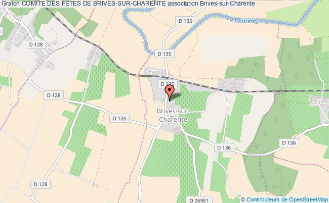 plan association Comite Des Fetes De Brives-sur-charente Brives-sur-Charente