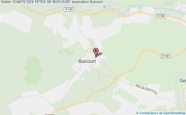 plan association Comite Des Fetes De Buicourt Buicourt