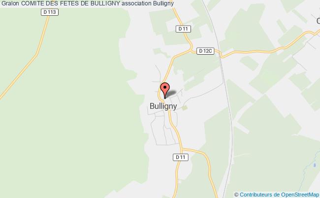 plan association Comite Des Fetes De Bulligny Bulligny