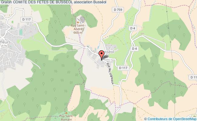 COMITE DES FETES DE BUSSEOL