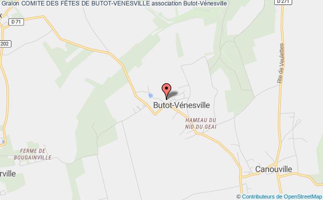 plan association Comite Des FÊtes De Butot-venesville Butot-Vénesville