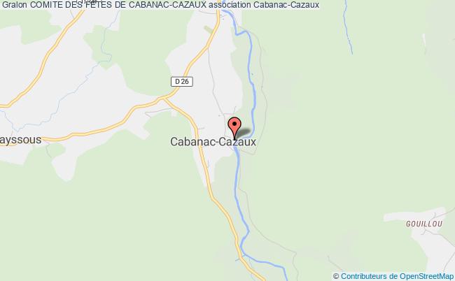 plan association Comite Des Fetes De Cabanac-cazaux Cabanac-Cazaux