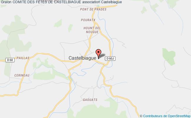 plan association Comite Des Fetes De Castelbiague Castelbiague