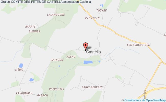 plan association Comite Des Fetes De Castella Castella