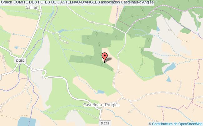 plan association Comite Des Fetes De Castelnau-d'angles Castelnau-d'Anglès