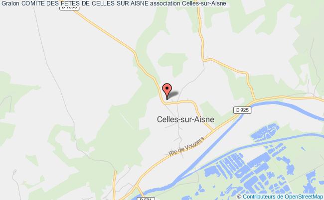 plan association Comite Des Fetes De Celles Sur Aisne Celles-sur-Aisne