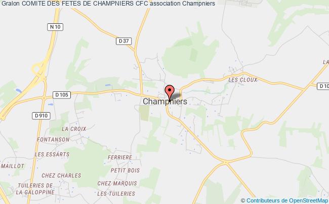 plan association Comite Des Fetes De Champniers Cfc Champniers