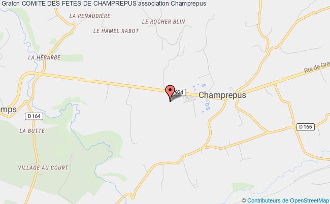 plan association Comite Des Fetes De Champrepus Champrepus