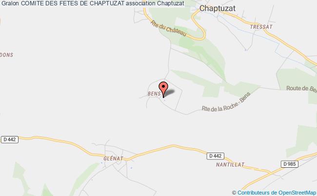 COMITE DES FETES DE CHAPTUZAT