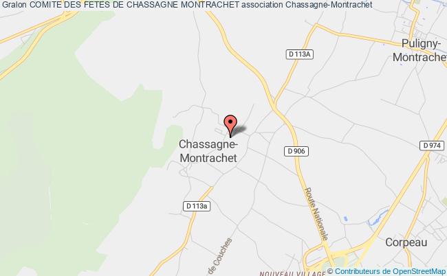 plan association Comite Des Fetes De Chassagne Montrachet Chassagne-Montrachet