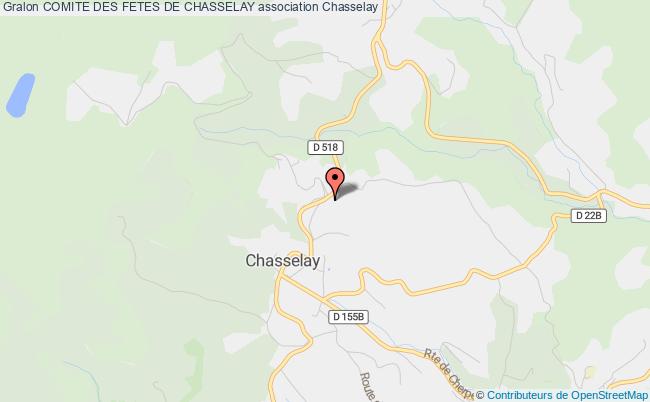 plan association Comite Des Fetes De Chasselay Chasselay