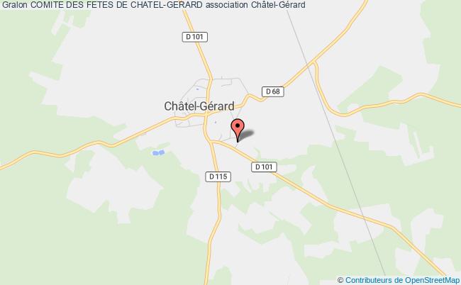 plan association Comite Des Fetes De Chatel-gerard Châtel-Gérard