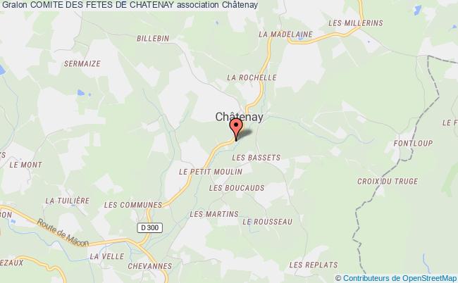 plan association Comite Des Fetes De Chatenay Châtenay