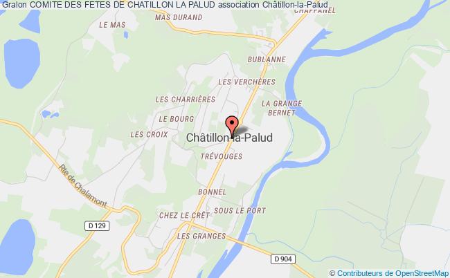 plan association Comite Des Fetes De Chatillon La Palud Châtillon-la-Palud