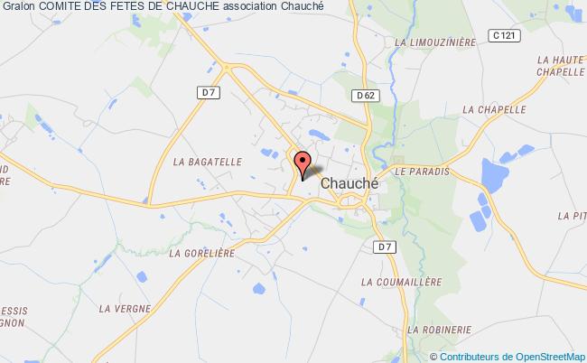 plan association Comite Des Fetes De Chauche Chauché