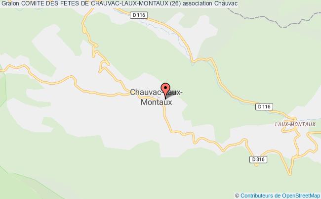 COMITE DES FETES DE CHAUVAC-LAUX-MONTAUX (26)
