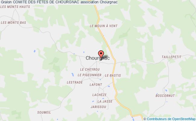 plan association Comite Des FÊtes De Chourgnac Chourgnac