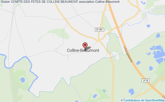 plan association Comite Des Fetes De Colline Beaumont Colline-Beaumont