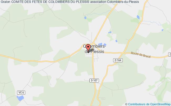 plan association Comite Des Fetes De Colombiers Du Plessis Colombiers-du-Plessis