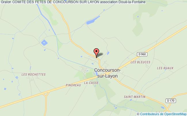 Comite des fetes de concourson sur layon association Algérie patronage