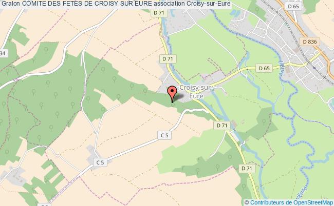 Comite des fetes de croisy sur eure association Commune la commune