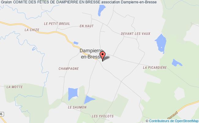 plan association Comite Des FÊtes De Dampierre En Bresse Dampierre-en-Bresse