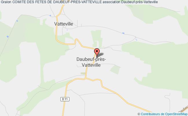 plan association Comite Des Fetes De Daubeuf-pres-vatteville Daubeuf-près-Vatteville