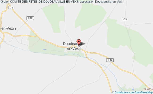 plan association Comite Des Fetes De Doudeauville En Vexin Doudeauville-en-Vexin