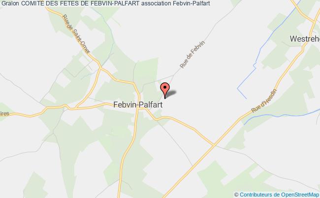 plan association Comite Des Fetes De Febvin-palfart Febvin-Palfart