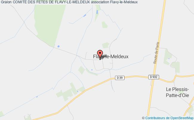 plan association Comite Des Fetes De Flavy-le-meldeux Flavy-le-Meldeux