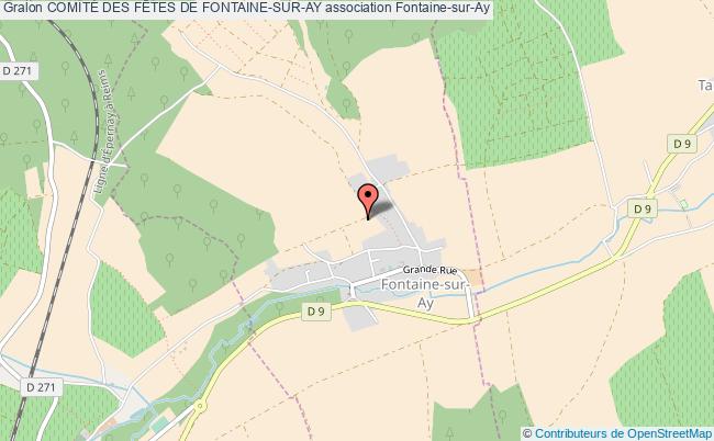 plan association ComitÉ Des FÊtes De Fontaine-sur-ay Fontaine-sur-Ay