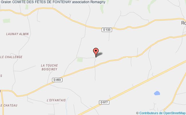 plan association Comite Des FÊtes De Fontenay Fontenay