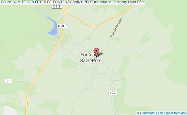 plan association Comite Des Fetes De Fontenay Saint Pere Fontenay-Saint-Père