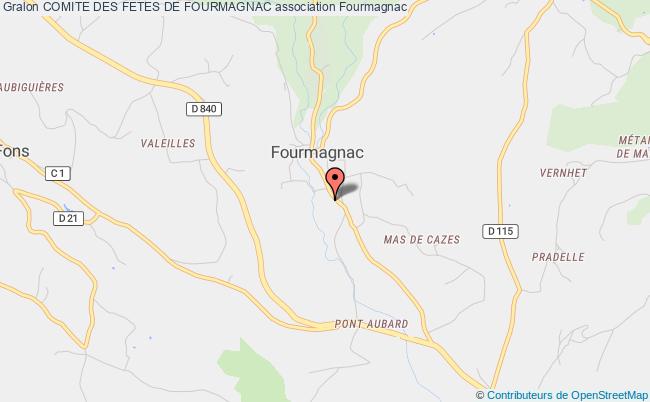plan association Comite Des Fetes De Fourmagnac Fourmagnac