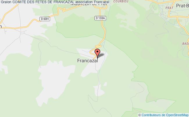 plan association Comite Des Fetes De Francazal Francazal