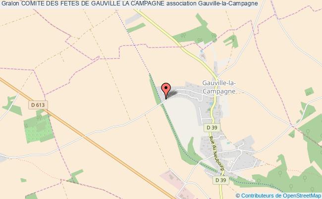 plan association Comite Des Fetes De Gauville La Campagne Gauville-la-Campagne