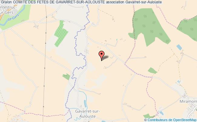 plan association Comite Des Fetes De Gavarret-sur-aulouste Gavarret-sur-Aulouste