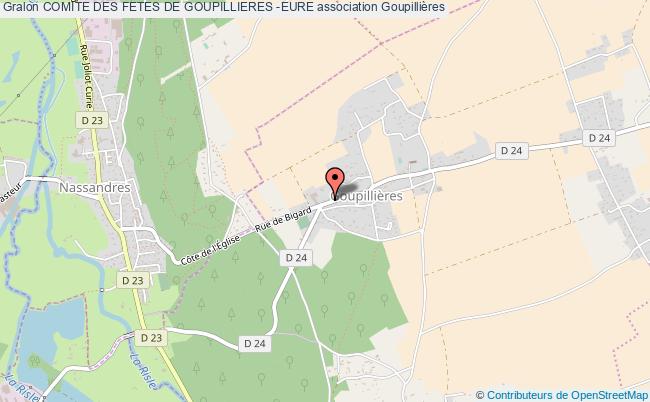 Comite des fetes de goupillieres eure association Commune la commune