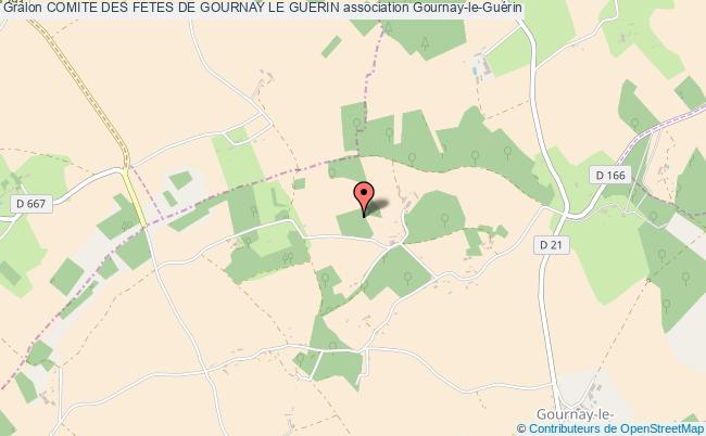 plan association Comite Des Fetes De Gournay Le Guerin Gournay-le-Guérin