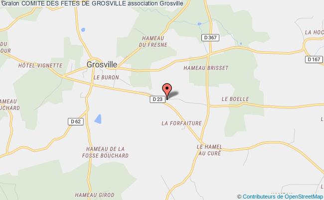 plan association Comite Des Fetes De Grosville Grosville